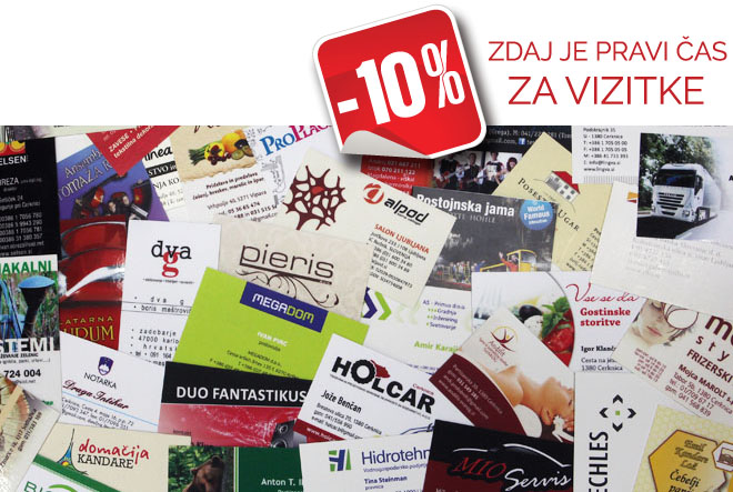 vizitke akcija marec